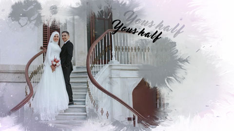 پروژه عکس اسلاید شو عروسی ادیوس 4317