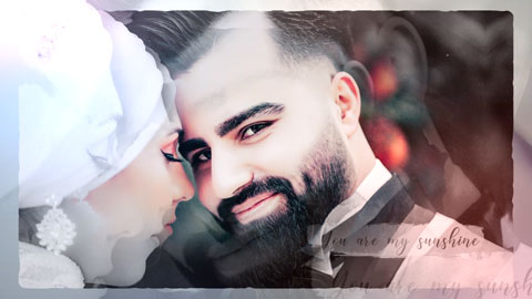 پروژه عکس اسلاید شو عروسی ادیوس 4388