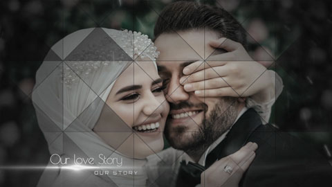 پروژه عکس اسلاید شو عروسی ادیوس 6146