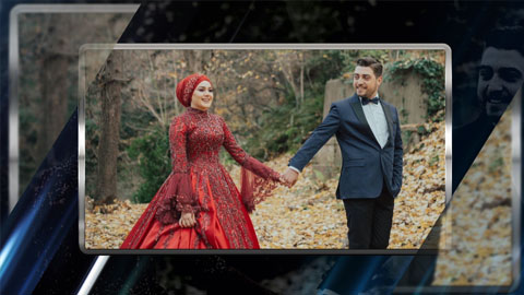 پروژه عکس اسلاید شو عروسی ادیوس 6149